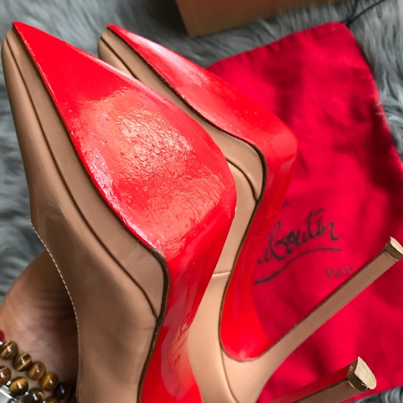 Sold Christian Louboutin 🌹 140mm Pigalle Plato 38 - Picture 5 of 8